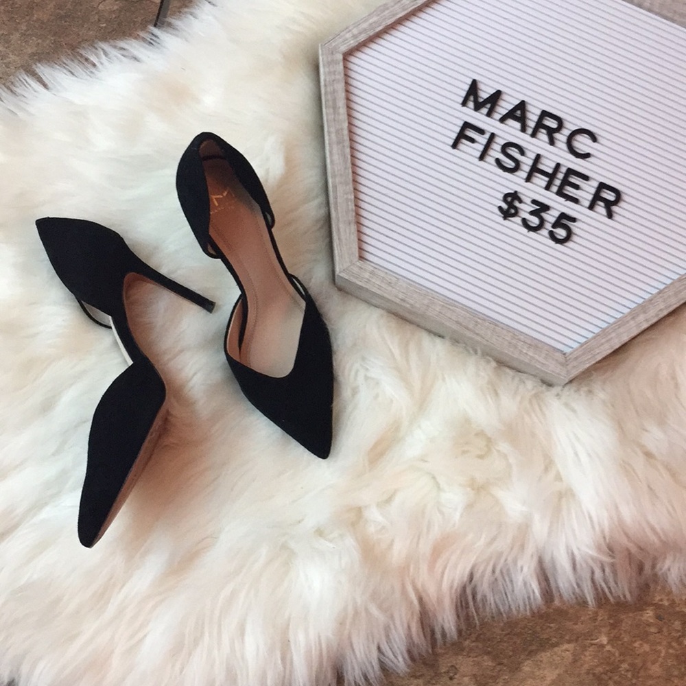 Marc Fisher Black Heels